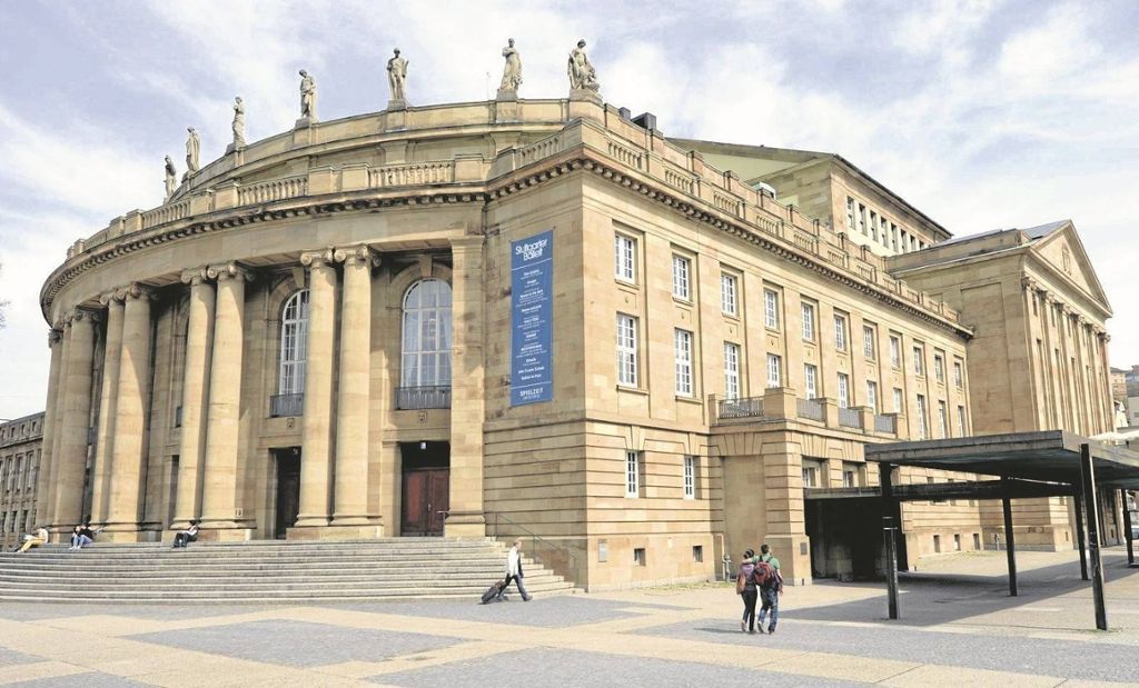 Die Stuttgarter Oper.