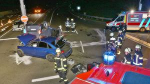 Unfall mit drei Verletzten und 25.000 Euro Sachschaden