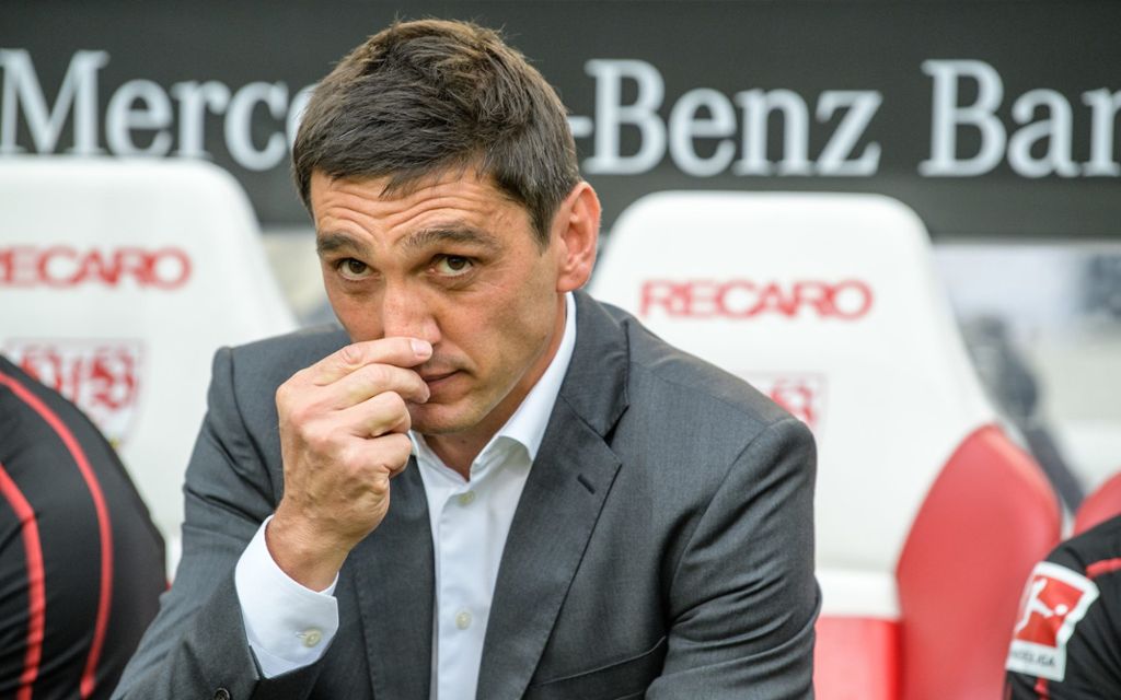 «Diese Entscheidung ist uns sehr schwer gefallen.»: VfB Stuttgart trennt sich von Korkut