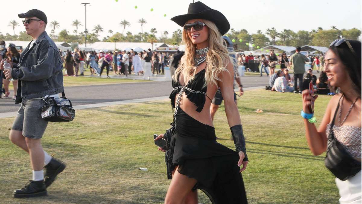 Paris Hilton ist ein treuer Coachella-Fan.