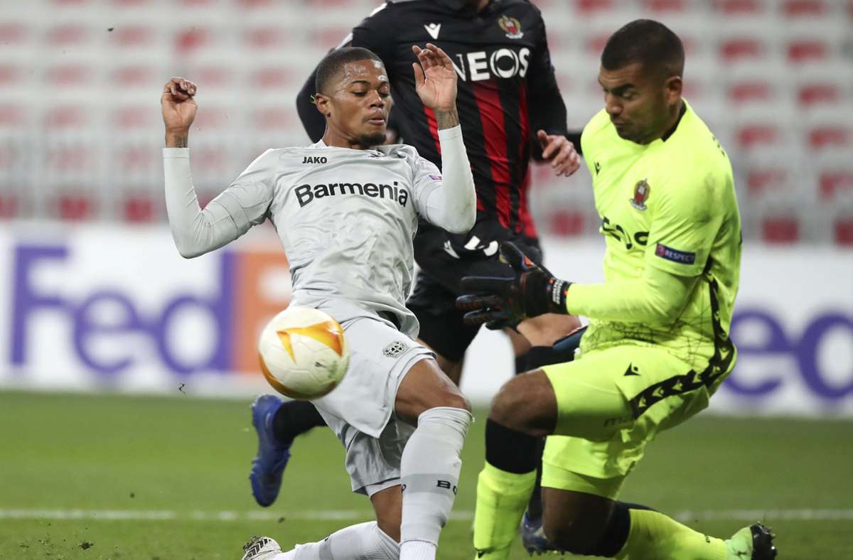 Europa League: Leverkusen zieht mit Sieg in Nizza in die nächste Runde ein