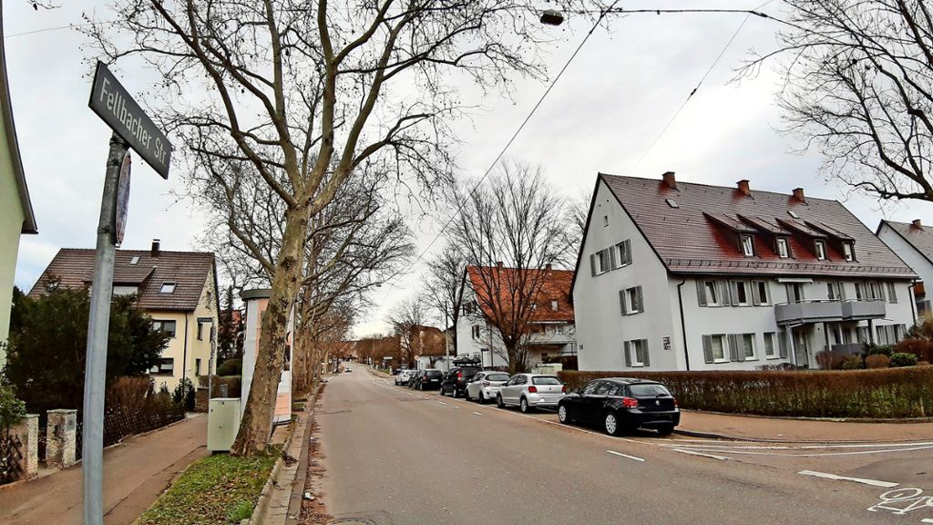 Fellbacher Straße in Stuttgart-Untertürkheim: Weniger Raser als angenommen