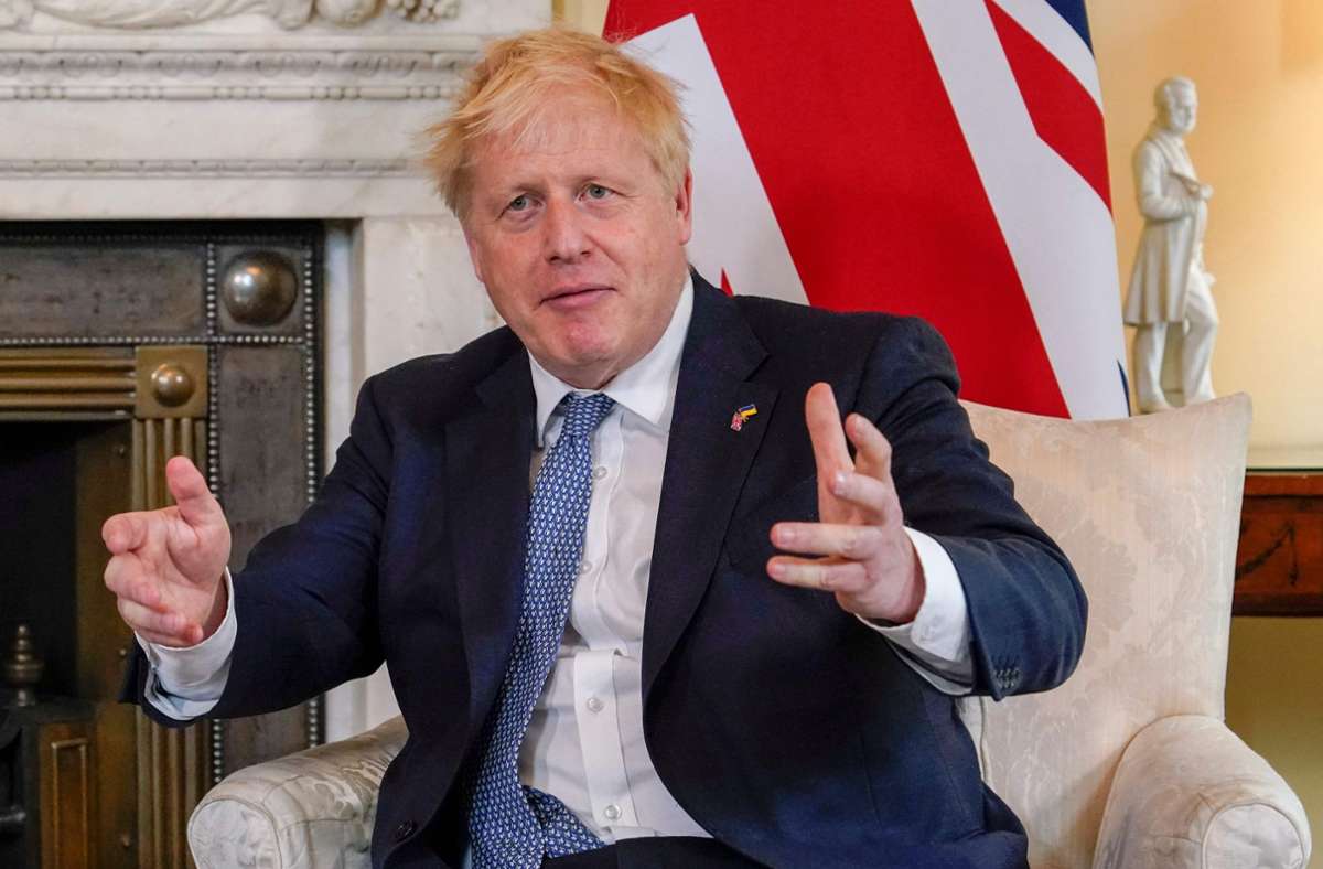 Boris Johnson hat das Misstrauensvotum überstanden. Foto: AFP/ALBERTO PEZZALI