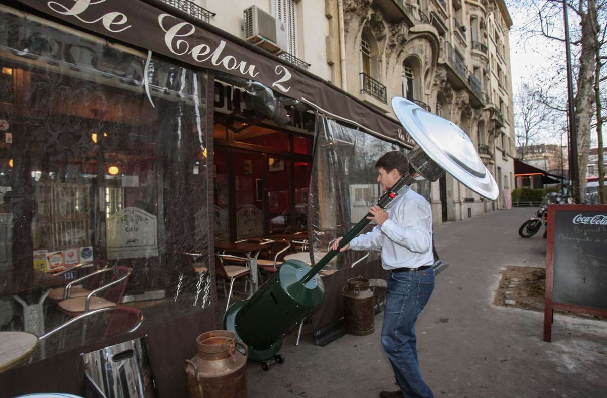 Bistros in Paris: Frieren für den Umweltschutz
