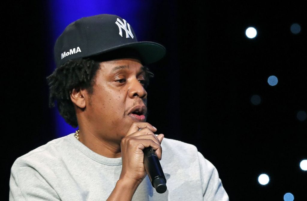Jay-Z, aufgenommen bei der Gründungsveranstaltung der Organisation „Reform“, unterstützt mit einer Stiftung die Ausbildung mittelloser Jugendlicher.