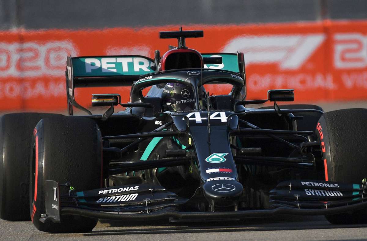 Formel 1 in Russland: Lewis Hamilton auf Platz drei – Rekord vertagt