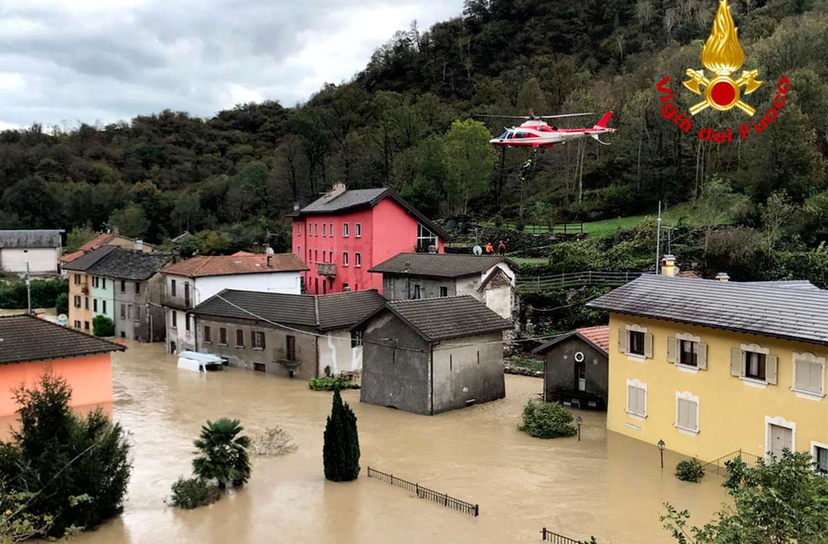 Naturkatastrophe: Tote  bei schwerem Unwetter in  Alpen