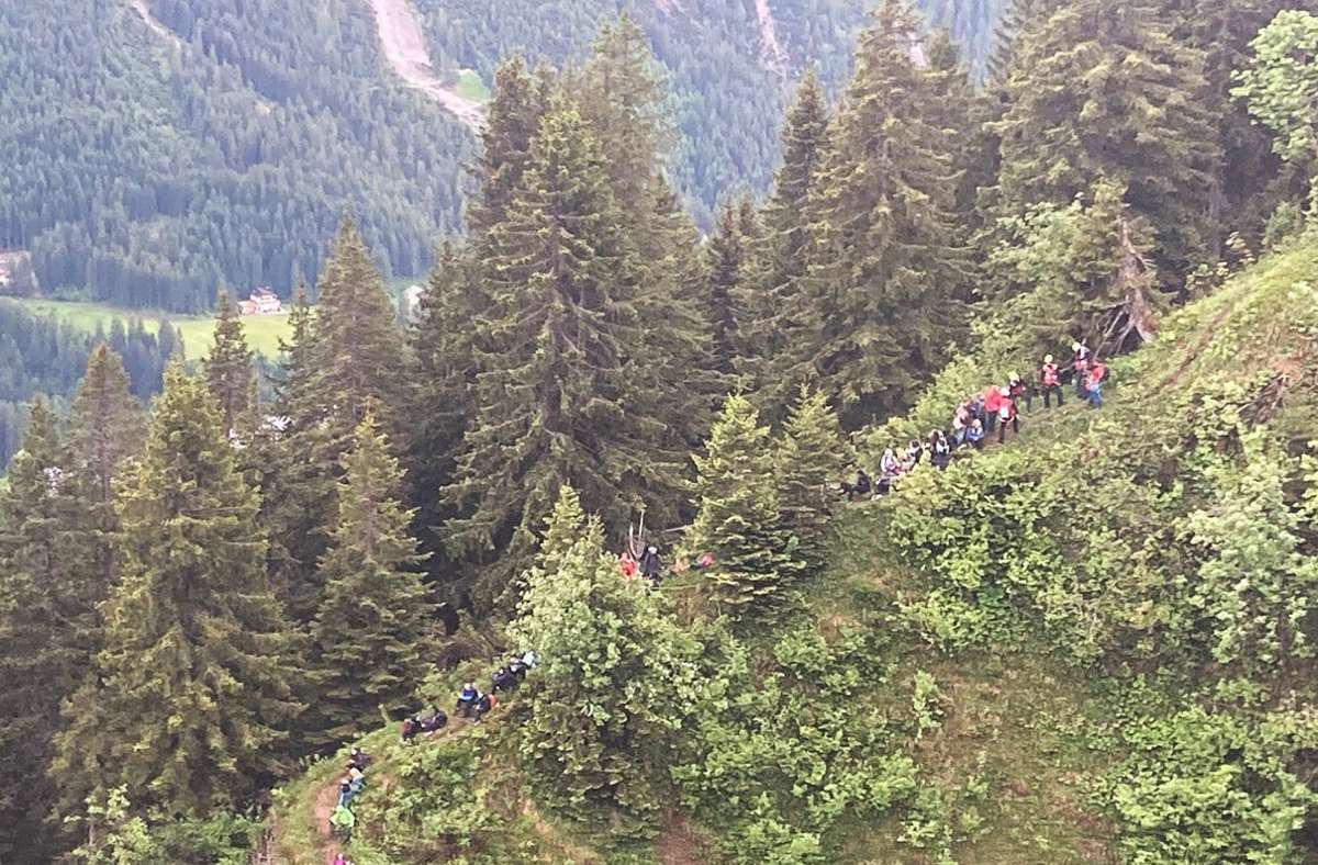 Rettung aus Kleinwalsertal: Mehr als 100 deutsche Schüler und Lehrer in Österreich in Bergnot
