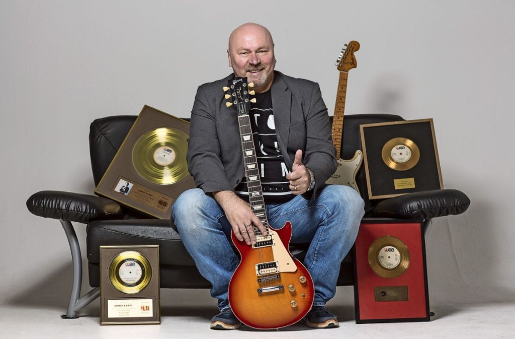 Der Rotenberger Musiker Armin Sabol  hat vier goldene Schallplatten: Mit Peter Schilling kam der Erfolg
