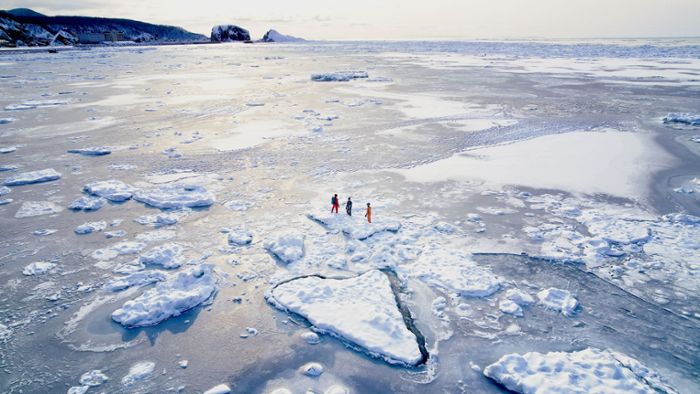 Eiskaltes Vergnügen auf der Insel Hokkaido