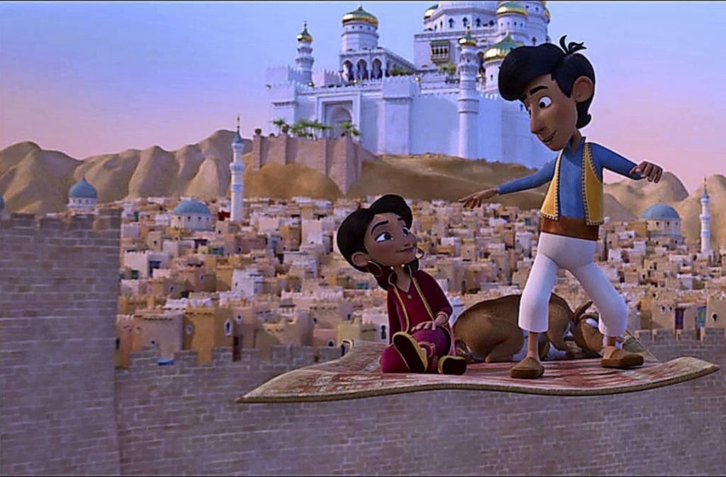 Karsten Kiilerichs Animationsfilm „Kleiner Aladin und der Zauberteppich“ erzählt von Freundschaft und Mut: Aladins magische Abenteuer