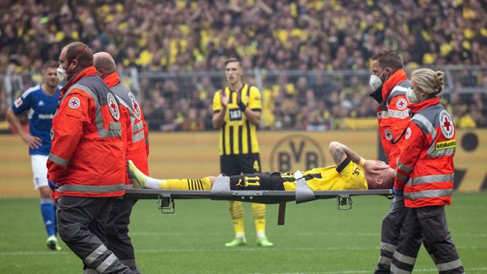 Marco Reus scheidet früh schwer verletzt aus