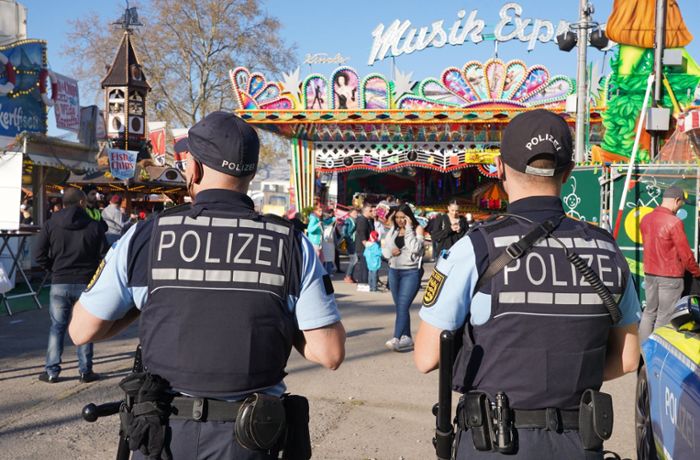 Stuttgarter Frühlingsfest: Polizei nimmt besonders das junge Publikum in den Blick