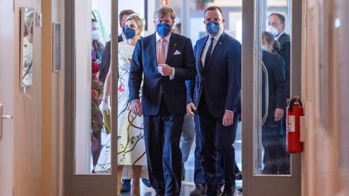 Niederländisches Königspaar besucht Robert Koch-Institut
