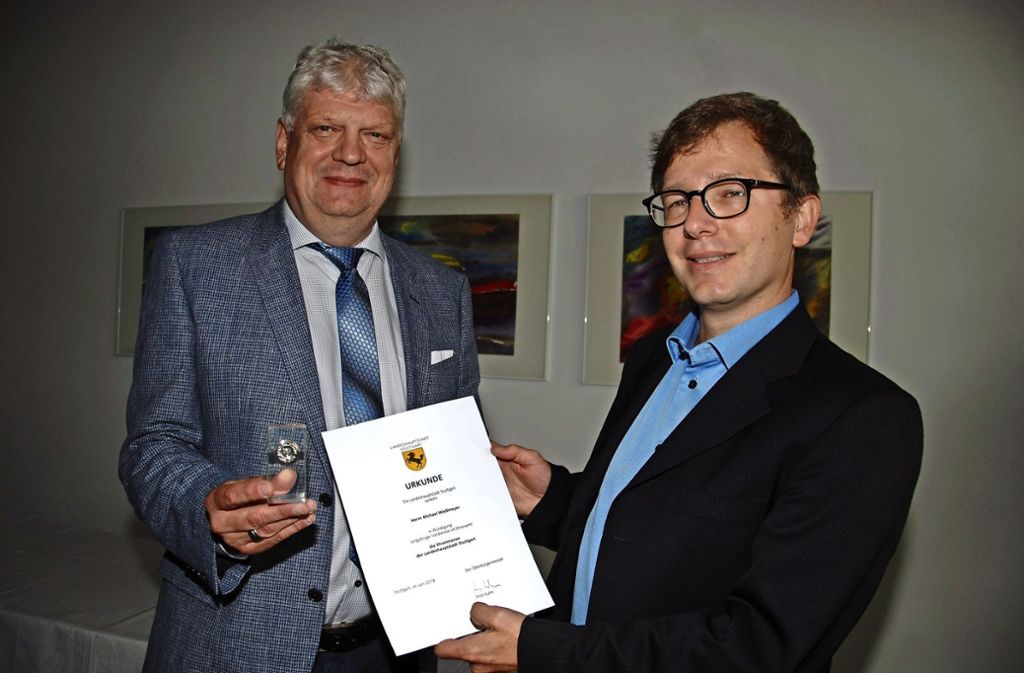 HedelfingenMichael Wießmeyer erhält Ehrenmünze der Landeshauptstadt: Ehrenmünze für einen Multifunktionär