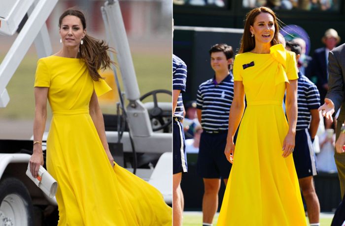 Herzogin Kate: Für Wimbledon recycelt sie ein Kleid der „Royal Tour“