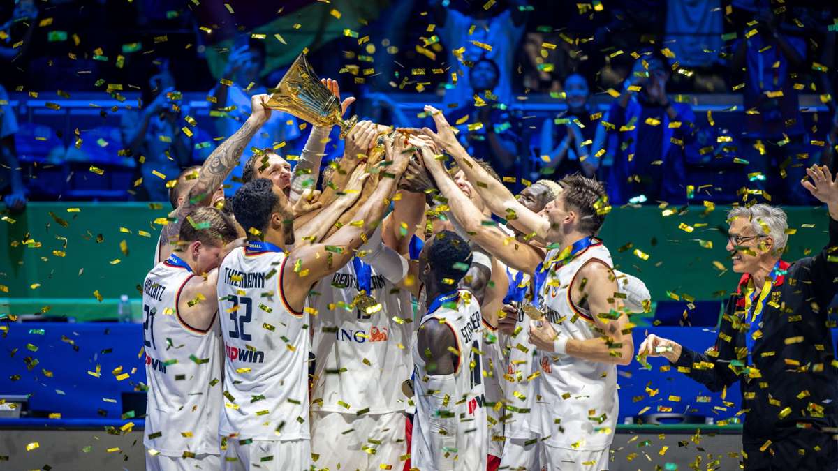 Basketball Nationalmannschaft in Ludwigsburg: Weltmeister-Comeback in Deutschland