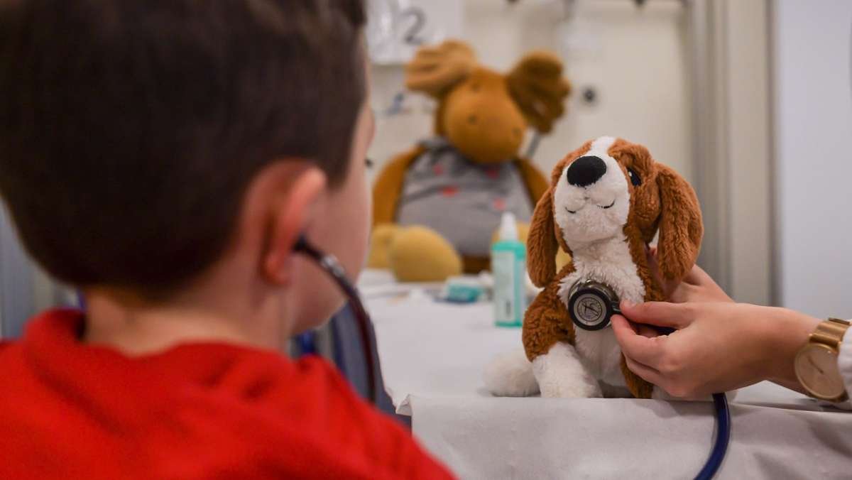 Projekt am Olgahospital: Wie nimmt man Kindern die  Angst vor dem Arzt?