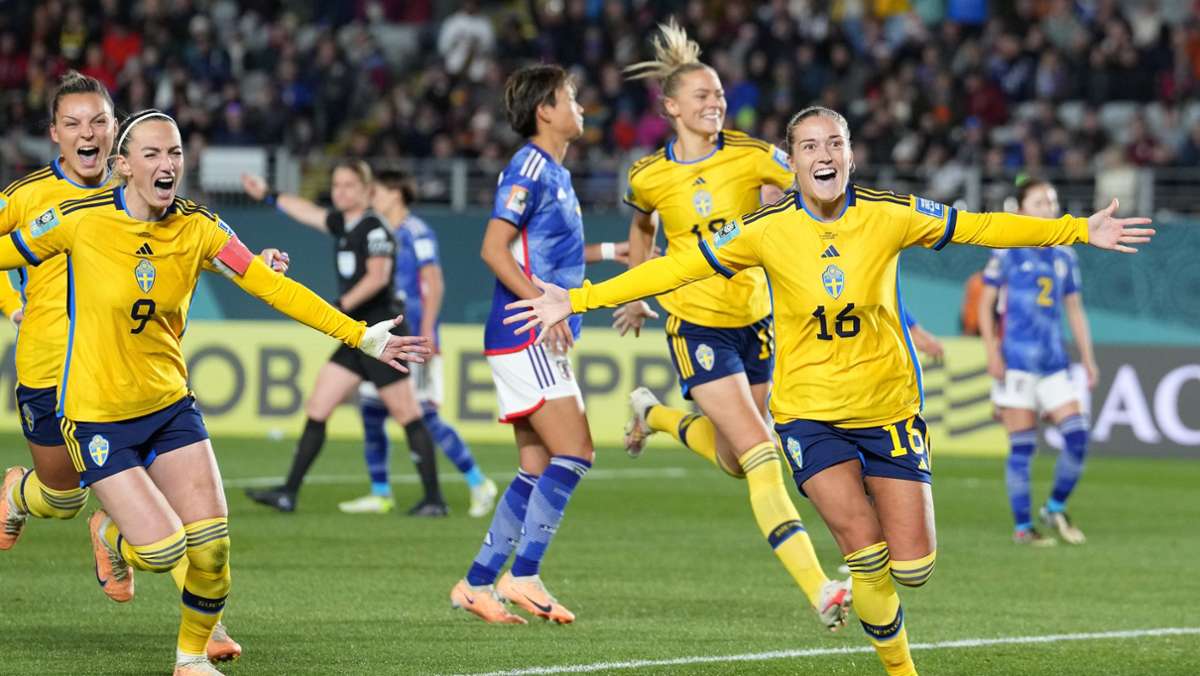 Frauen-WM 2023: Schwedinnen nach Sieg gegen Japan im Halbfinale
