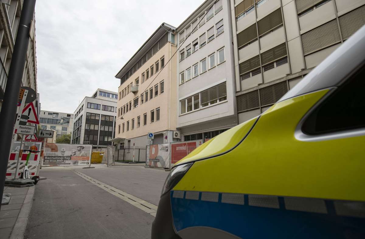 Antisemitische Anfeindungen: Polizei bewacht die Stuttgarter Synagoge