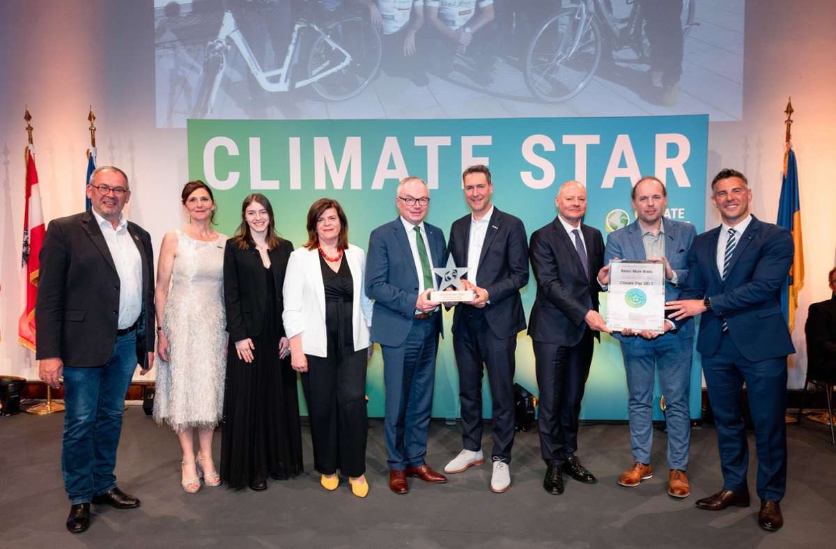 Climate-Star-Award für den Rems-Murr-Kreis: Landkreis erhält hohe Auszeichnung für Klimaschutz