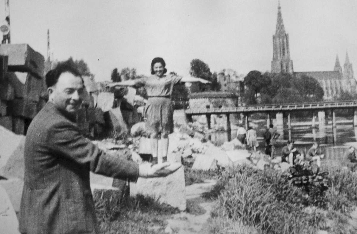 Reissas Eltern 1947 in Ulm