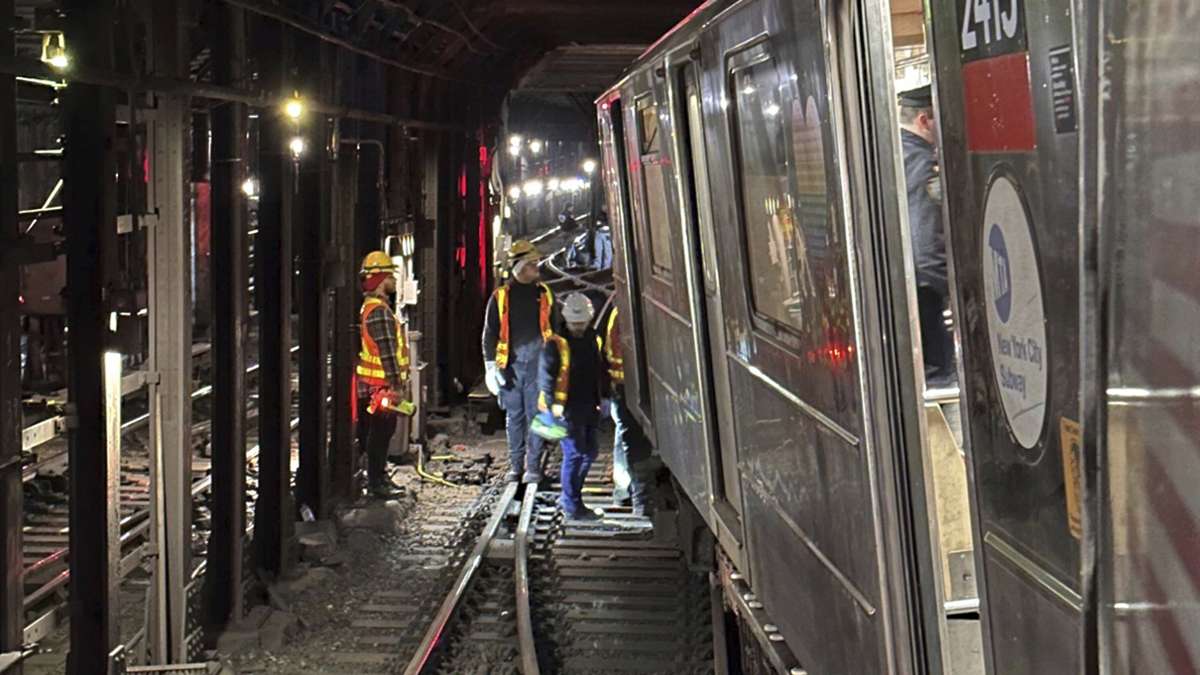 New York: Mindestens 24 Verletzte nach U-Bahn-Zusammenstoß