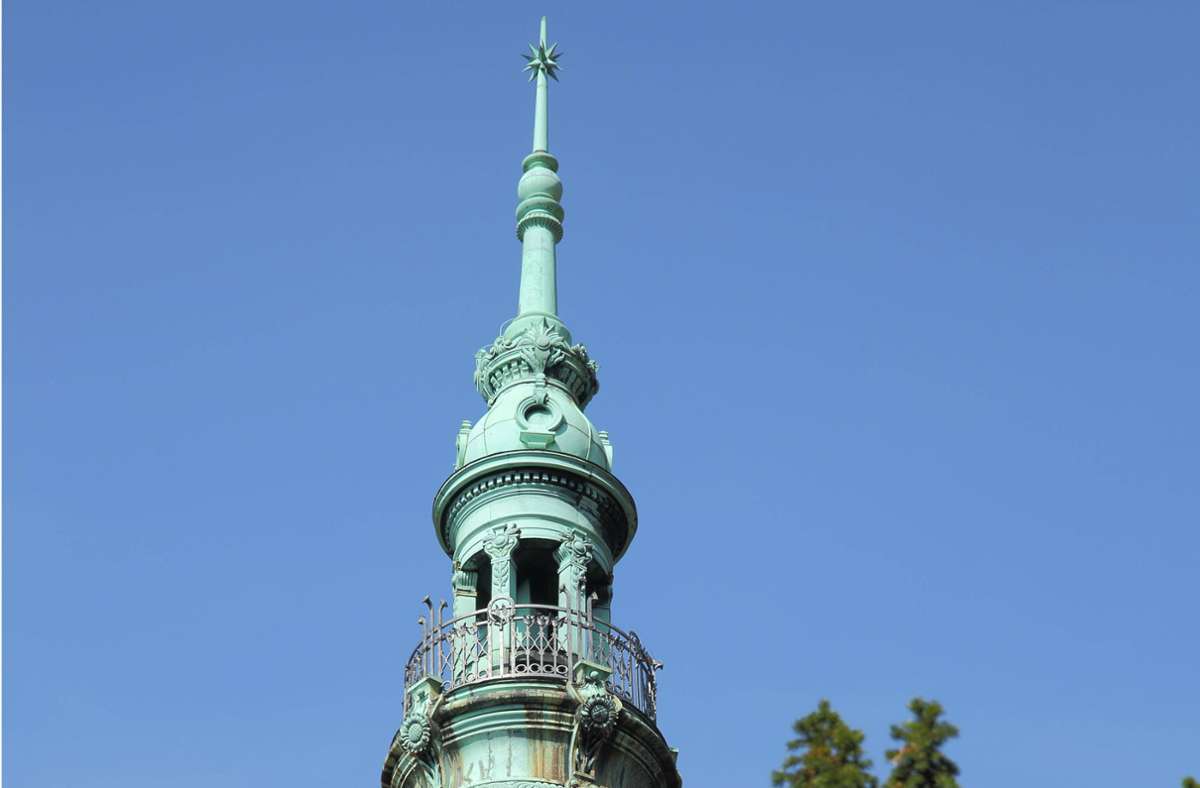 Kupferdiebe in Heidelberg: Unbekannte stehlen Turmspitze der Uni-Bibliothek