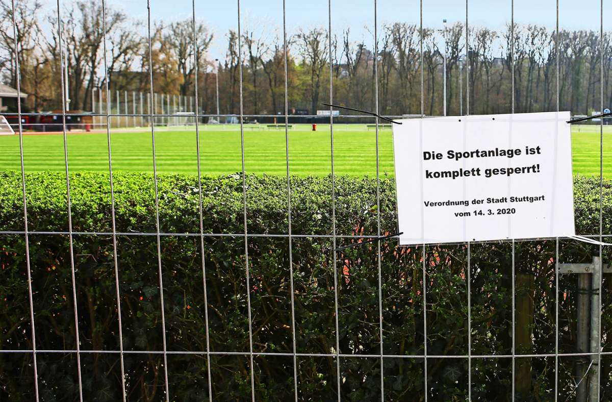 Coronapandemie in Stuttgart: Das sind die teuren Folgen für die Sportvereine