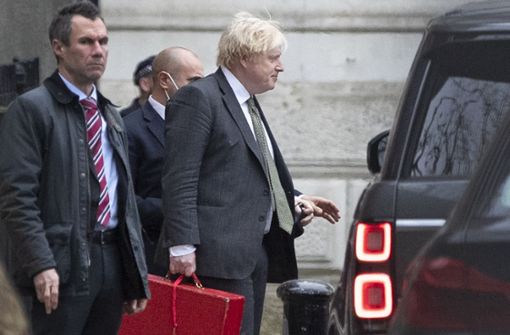 Nicht in Festtagslaune: Die Lage ist ernst für Boris Johnson. Foto: dpa/Joshua Bratt