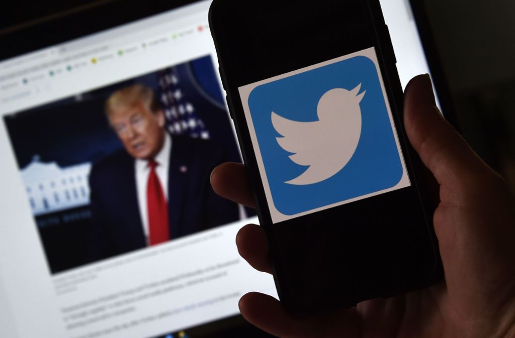 Streit um soziales Netzwerk: Twitter stuft Trump-Tweet als Gewaltverherrlichung ein