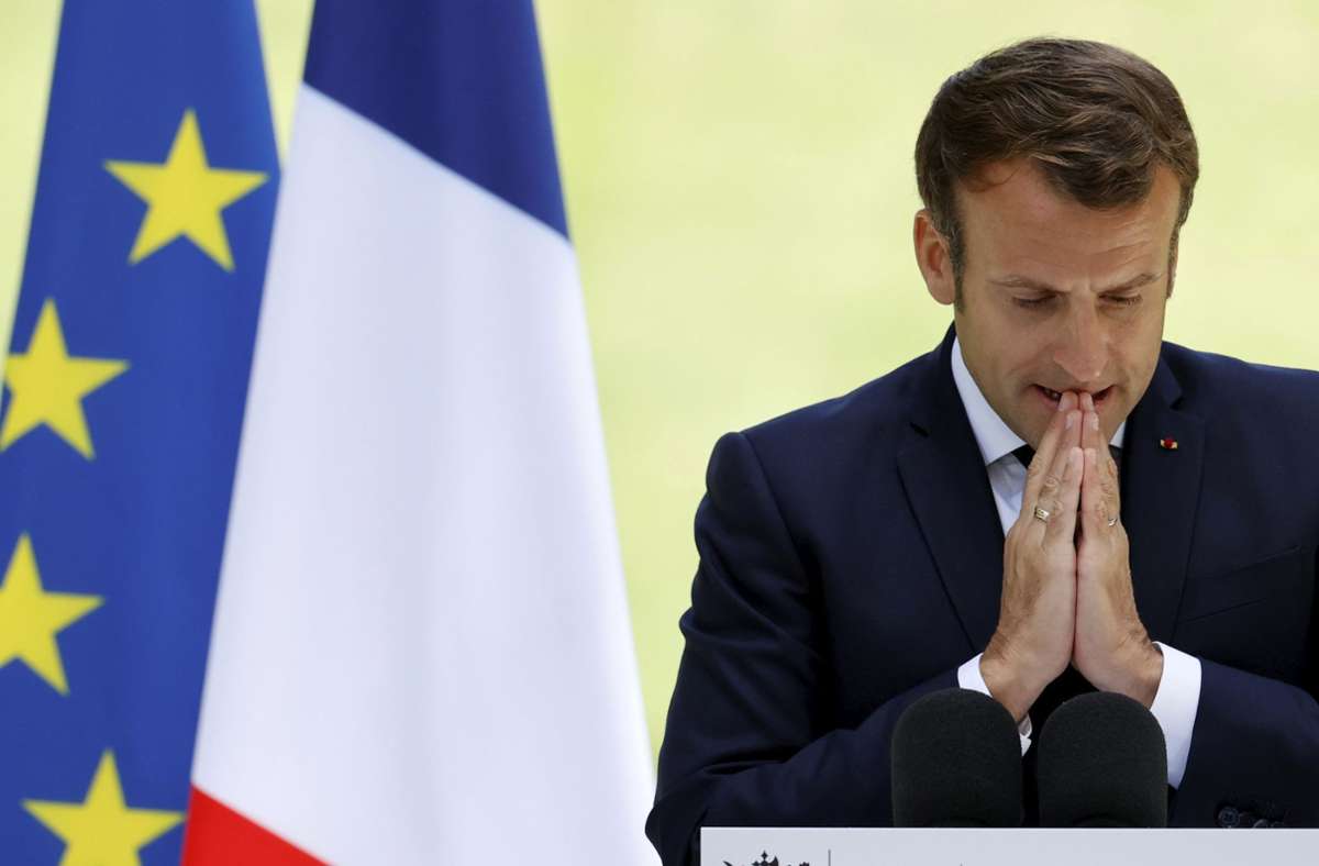 Emmanuel Macron: Präsident „sehr schockiert“ über Video von brutalem Polizeieinsatzes