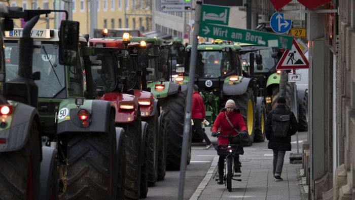 Bauernprotest am Montag: Wieder Stau in Stuttgarts City?