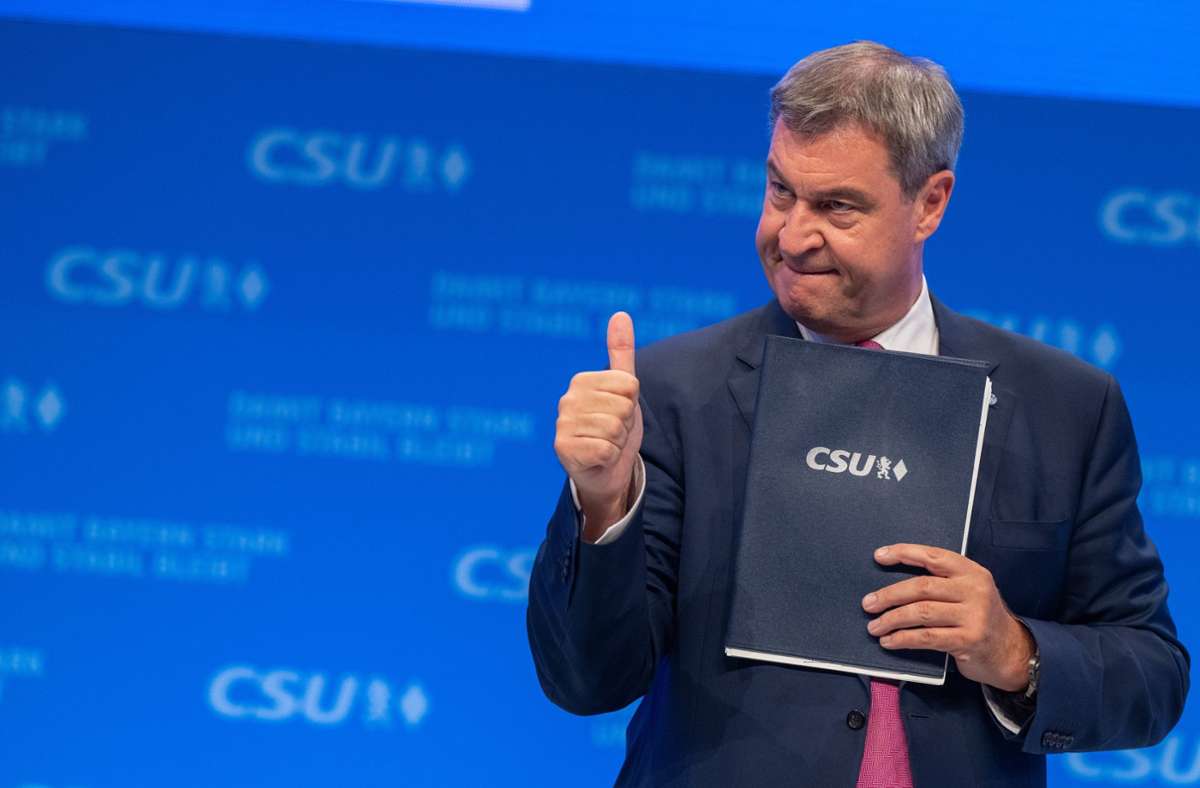 CSU-Parteitag: Ein Vertrauensbeweis für Söder