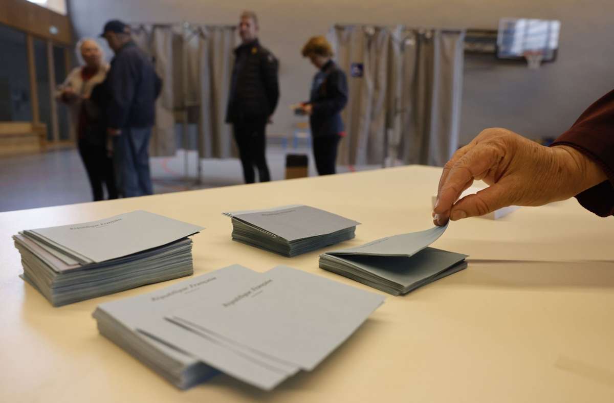 Frankreichwahl: Gut ein Viertel hat bis Mittag Stimme abgegeben