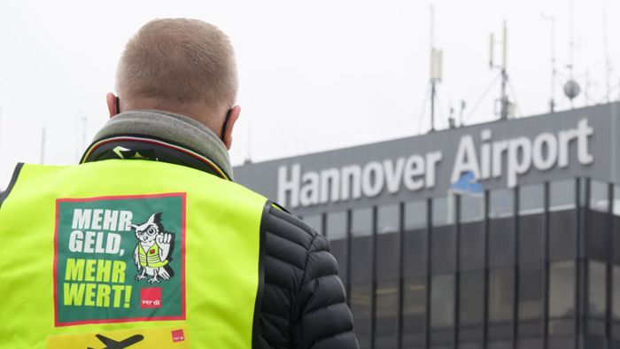 Weitere Warnstreikwelle beginnt am Flughafen Hannover