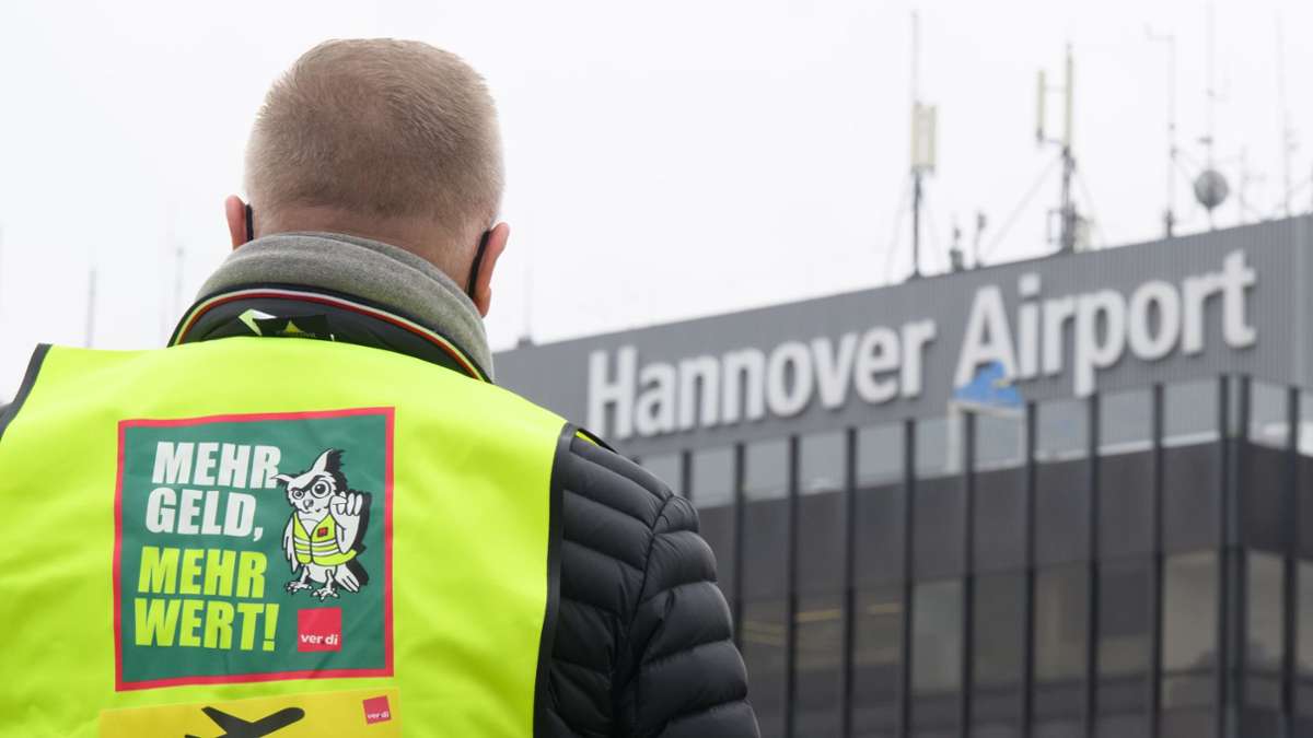 Tarifstreit: Weitere Warnstreikwelle beginnt am Flughafen Hannover