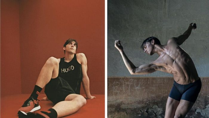 Balletttänzer startet als Model durch