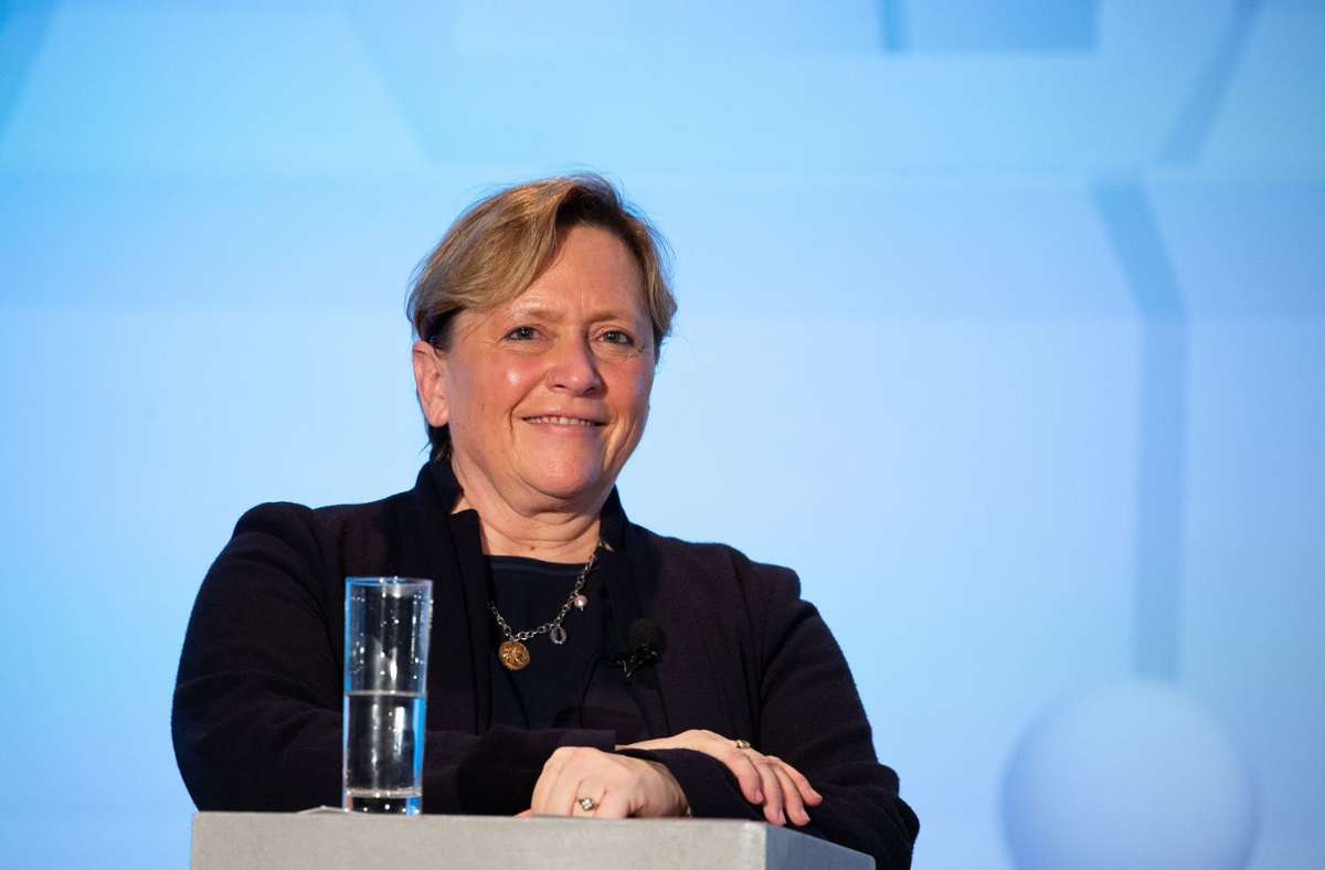 Susanne Eisenmann blickt zufrieden zurück auf ihre Zeit als Kultusministerin. Foto: Lichtgut/Leif Piechowski