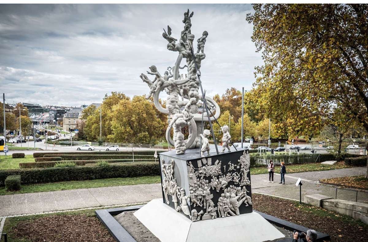 Tauziehen um die Skulptur zu Stuttgart 21: Den Vorschlag von OB Nopper lehnt der Bildhauer  ab