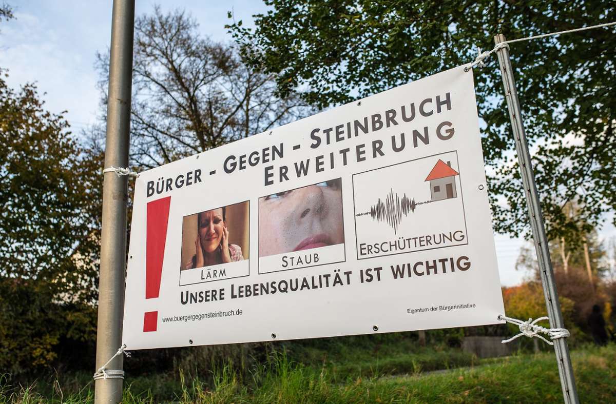 Die Pläne werden nun ausgelegt: Steinbrucherweiterung in Rielingshausen bleibt  möglich