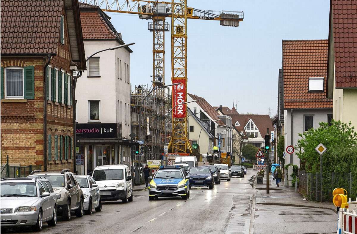 Sanierung in Korntal-Münchingen: Stuttgarter Straße erhält ein neues Gesicht