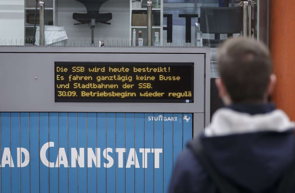SSB-Streik in Stuttgart: Das sagen die Fahrgäste