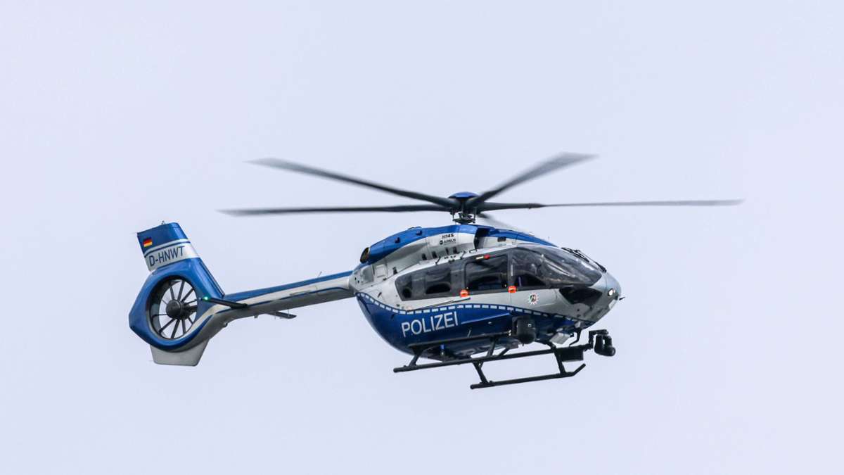 Vermisste Seniorin in Kirchheim/Teck: Helikopter und Spürhunde im Einsatz – Suche nach Hinweis erfolgreich