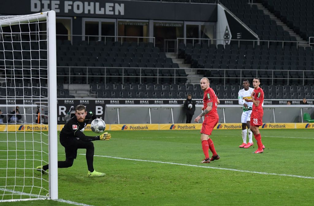 Borussia Mönchengladbach gegen 1. FC Köln: 500 einsame Fans feiern Gladbach-Sieg