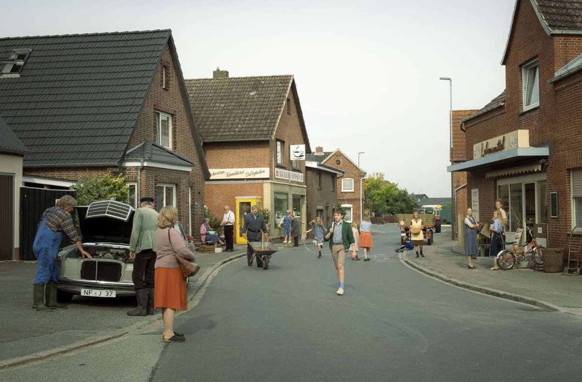Das Dorf Brinkebüll in den 70er Jahren