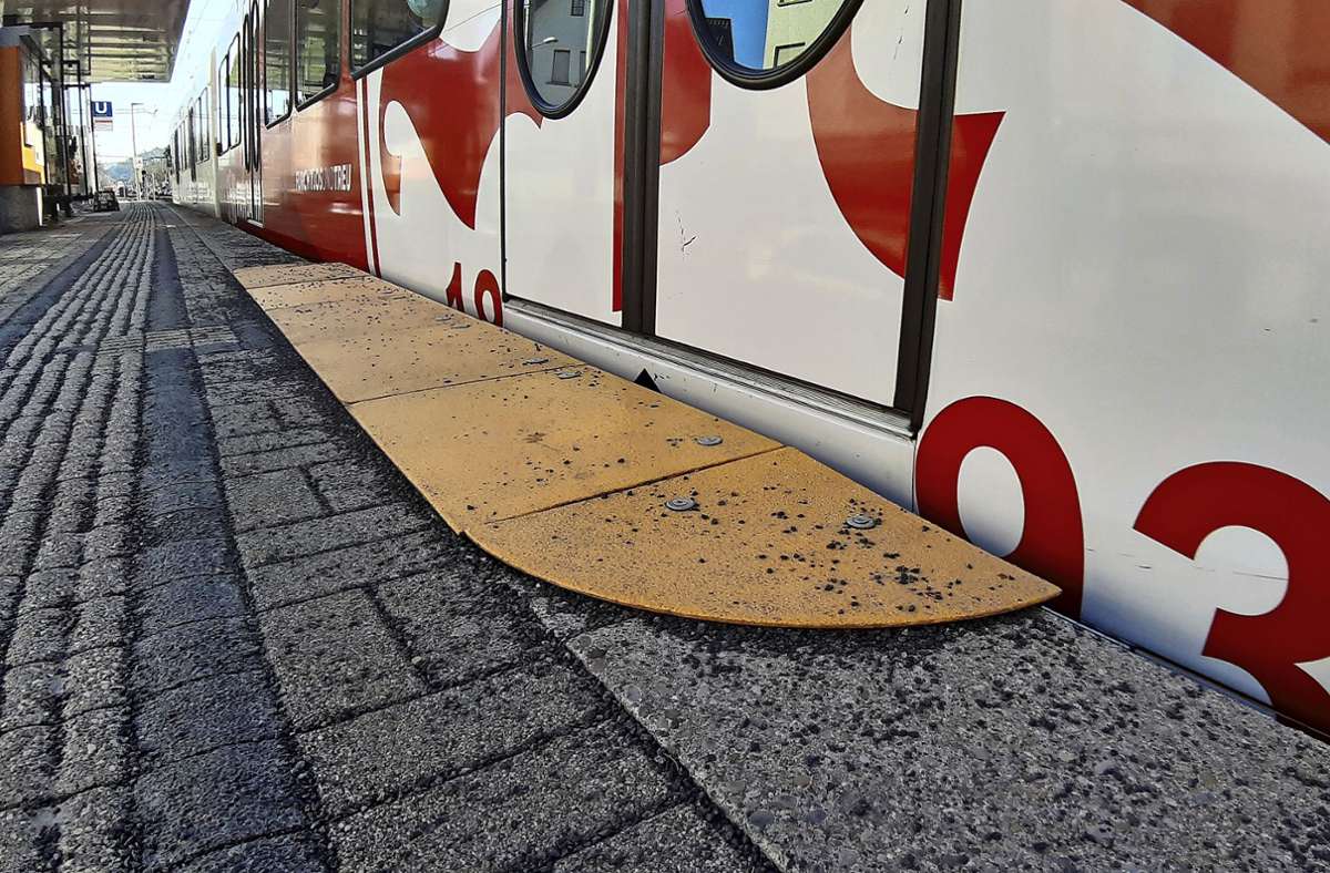 Stadtbahnhaltestellen in Stuttgart-Wangen: Bahnsteige  werden erhöht