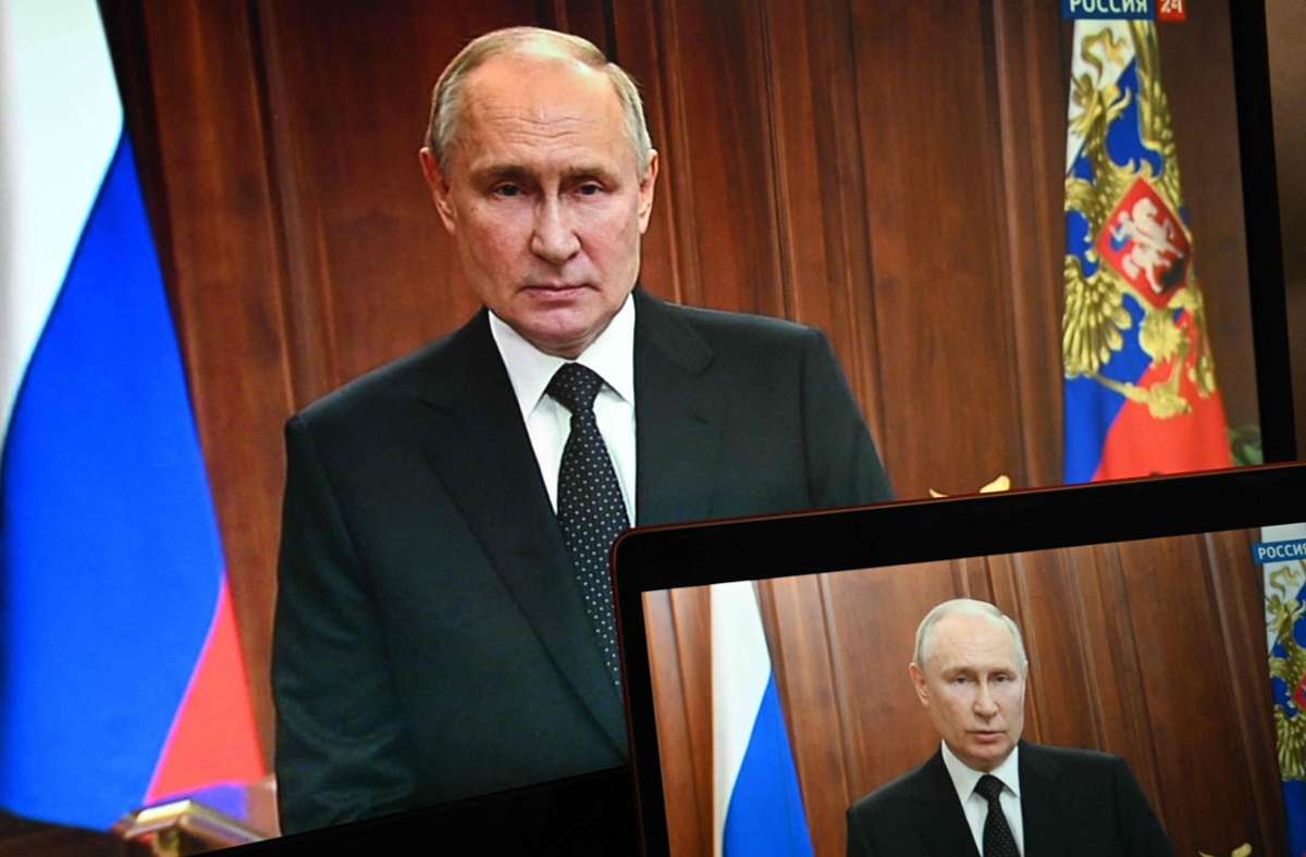 Machtkampf in Russland: TV-Rede Wladimir Putins in Auszügen