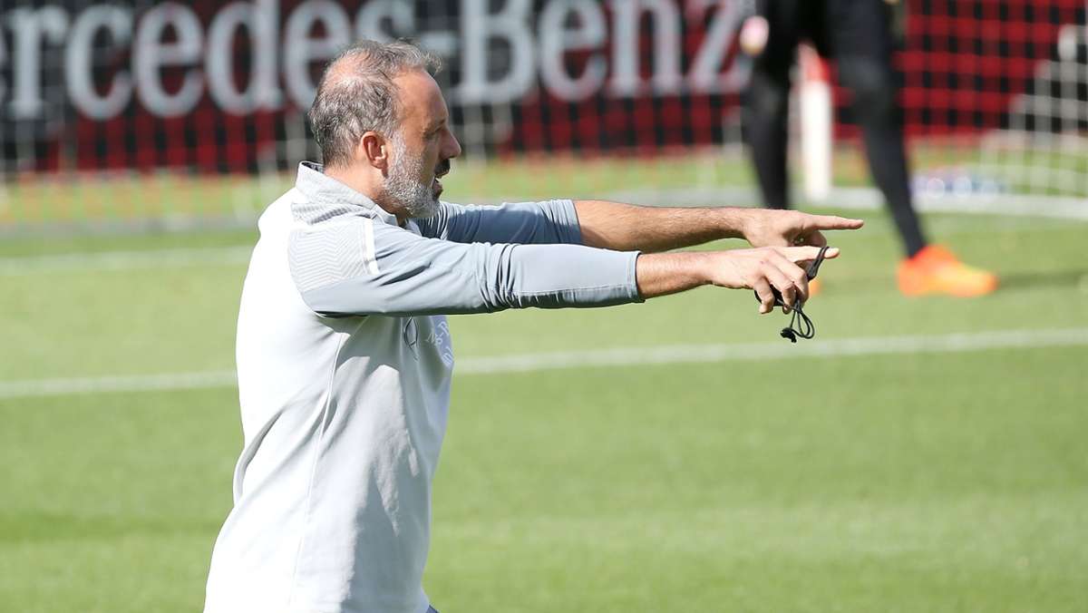 VfB Stuttgart beim VfL Wolfsburg: Matarazzo fordert „Arbeitsmentalität“