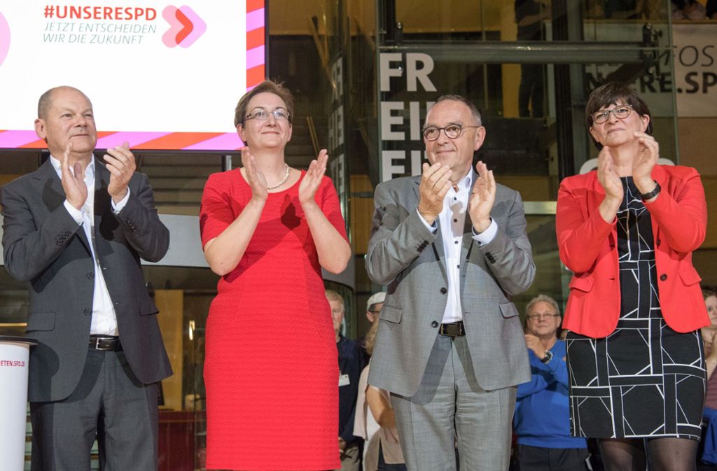SPD-Stichwahl ist ein Richtungsentscheid: Stellvertreter der Zerrissenheit